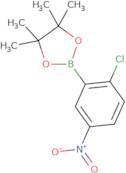 2-(2-Chloro-5-nitrophenyl)-4,4,5,5-tetramethyl-1,3,2-dioxaborolane