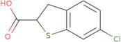 6-Chloro-2,3-dihydro-1-benzothiophene-2-carboxylic acid