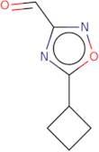 5-Cyclobutyl-1,2,4-oxadiazole-3-carboxaldehyde