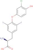 O-(3-Chloro-4-hydroxyphenyl)-3,5-diiodo-L-tyrosine