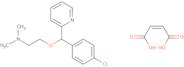 2-[(4-Chlorophenyl)-2-pyridinylmethoxy]-N,N-dimethylethanamine maleate salt