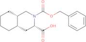 (3S,4aS,8aS)-2-Carbobenzyloxy-decahydro-3-isoquinolinecarboxylic acid