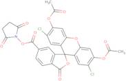 6-Carboxy-2',7'-dichlorofluorescein 3',6'-diacetate succinimidyl ester