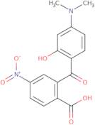 2'-Carboxy-4-dimethylamino-2-hydroxy-5'-nitrobenzophenone