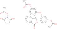 5(6)-Carboxyfluorescein diacetate N-succinimidyl ester