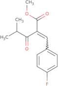 (E/Z)-4-Carboxymethyl-5-(4-fluorophenyl)-2-methyl-pent-4-en-3-one