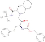 [3S-(3S,4aS,8aS,2'R,3'R)]-2-[3'-N-Cbz-amino-2'-hydroxy-4'-(phenyl)thio]butyldecahydroisoquinoline-…