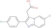 6-Chloro-2-(4-chlorophenyl)imidazo[1,2-a]pyridine-3-acetic acid