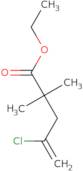4-Chloro-2,2-dimethyl-4-pentenoic acid ethyl ester