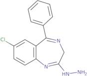 7-Chloro-2-hydrazino-5-phenyl-3H-1,4-benzodiazepine