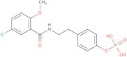 p-[2-[(5-Chloro-2-methoxybenzoyl)amino]ethyl]benzenephosphonate