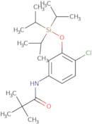 N-[4-Chloro-3-(triisopropylsilyloxy)phenyl]-2,2-dimethylpropanamide