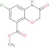 6-Chloro-3,4-dihydro-3-oxo-2H-1,4-benzoxazine-8-carboxylic acid methyl ester