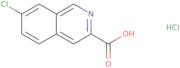 7-Chloro-3-isoquinolinecarboxylic acid hydrochloride