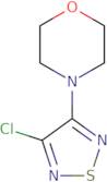 3-Chloro-4-morpholino-1,2,5-thiadiazole