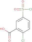 2-Chloro-5-chlorosulfonylbenzoic acid