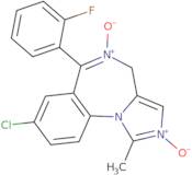 8-Chloro-6-(2-fluorophenyl)-1-methyl-4H-imidazo[1,5-a][1,4]benzodiazepine 2,5-dioxidemidazolam 2,5-dioxide