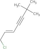 1-Chloro-6,6-dimethyl-2-heptene-4-yne