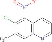 6-Chloro-7-methyl-5-nitroquinoline