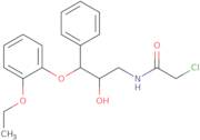 (2RS,3RS)-1-Chloroacetylamino-3-(2-ethoxyphenoxy)-2-hydroxy-3-phenylpropane