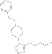 trans-5-(4-Chlorobutyl)-1-[4-(phenylmethoxy)cyclohexyl]-1H-tetrazole