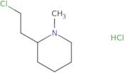 2-(2-Chloroethyl)-1-methylpiperidine hydrochloride