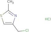 4-Chloromethyl-2-methyl-1,3-thiazole, hydrochloride