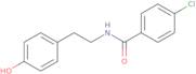 4-Chloro-N-[2-(4-hydroxyphenyl)ethyl]benzamide