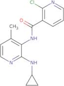 2-Chloro-N-[2-(cyclopropylamino)-4-methyl-3-pyridinyl]-3-pyridinecarboxamide