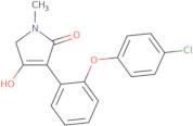 3-[2-(4-Chlorophenoxy)phenyl]-1,5-dihydro-4-hydroxy-1-methyl-2H-pyrrol-2-one