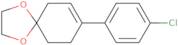 8-(4-Chlorophenyl)-1,4-dioxaspiro[4.5]dec-7-ene