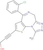 3-[4-(2-Chlorophenyl)-9-methyl-6H-thieno[3,2-f][1,2,4]triazolo[4,3-a][1,4]diazepin-2-yl]-2-propy...