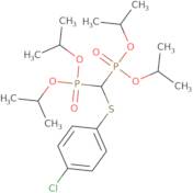 [(4-Chlorophenyl)thiomethylene]biphosphonic acid, tetraisopropyl ester