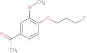 1-[4-(3-Chloropropoxy)-3-methoxyphenyl]ethanone