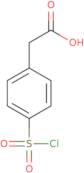 4-Chlorosulfonylphenylacetic acid