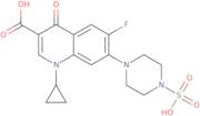 Ciprofloxacin piperazinyl-N4-sulfate