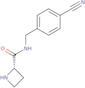 N-(4-Cyanobenzyl)-2-L-azetidinecarboxamide
