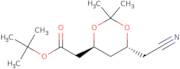 (4S,6R)-6-(Cyanomethyl)-2,2-dimethyl-1,3-dioxane-4-acetic acid tert-butyl ester