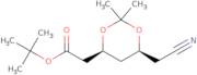 (4S,6S)-6-(Cyanomethyl)-2,2-dimethyl-1,3-dioxane-4-acetic acid tert-butyl ester