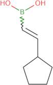 (E)-(2-Cyclopentylethenyl)boronic acid