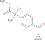 4-(Cyclopropylcarbonyl)-α,α-dimethylbenzeneacetic acid methyl ester