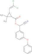 Cyano-3-phenoxybenzyl 3-(2,2-dichloroethenyl)-2,2-dimethylcyclopropanecarboxylate