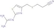 2-[4-(2-Cyanoethylthio)methyl]thiazolyl guanidine