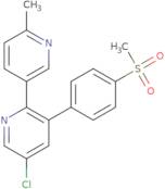 5-Chloro-2-(6-methylpyridin-3-yl)-3-(4-methylsulfonylphenyl)pyridine