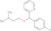 2-((4-Chlorophenyl)(pyridin-2-yl)methoxy)-N,N-dimethylethanamine