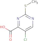 5-Chloro-2-(methylthio)pyrimidine-4-carboxylic Acid