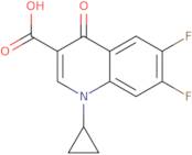 1-Cyclopropyl-6,7-difluoro-1,4-dihydro-4-oxoquinoline-3-carboxylic acid