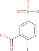 5-(Chlorosulfonyl)-2-fluorobenzoic acid