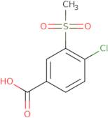 4-Chloro-3-methylsulfonylbenzoic acid