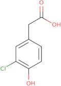 3-Chloro-4-hydroxyphenylacetic acid.